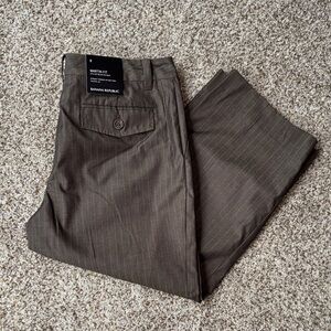 Banana Republic Dark Brown Dress Pants/Capri~Sz. 8